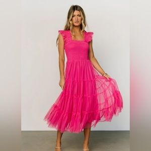 Baltic Born Hot Pink Emma Tulle Dress